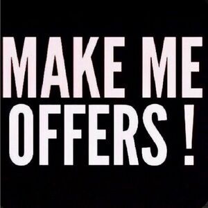 MAKE AN OFFER!!!😃